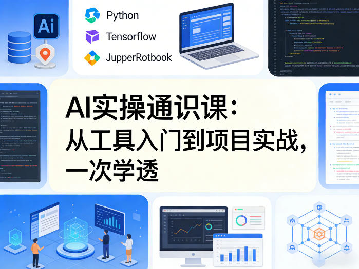 AI实操通识课，从工具入门到项目实战，一次学透-西蒙学社