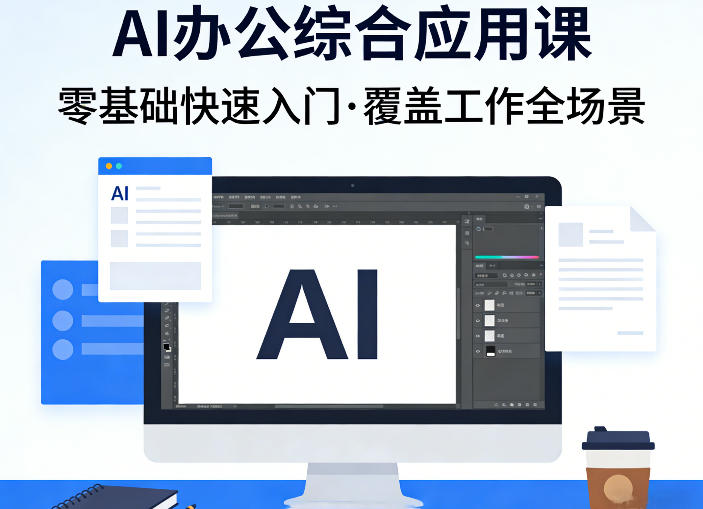 AI办公综合应用课，零基础快速入门，覆盖了工作中各种应用场景-西蒙学社