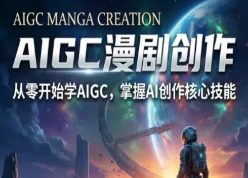 AIGC精品漫剧创作全流程解析,S级漫剧教学,从零开始学AIGC漫剧创作-西蒙学社