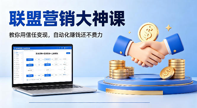 联盟营销大神课，教你用信任变现，自动化賺钱还不费力【原创双语字幕】-西蒙学社