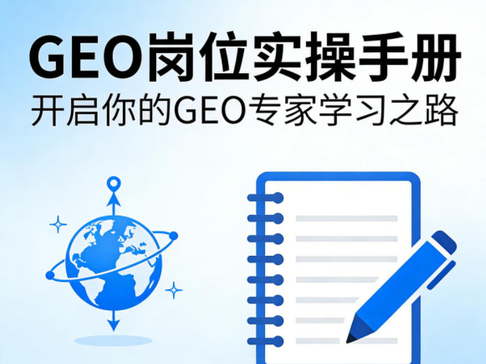 GEO岗位实操手册，开启你的GE0专家学习之路-西蒙学社
