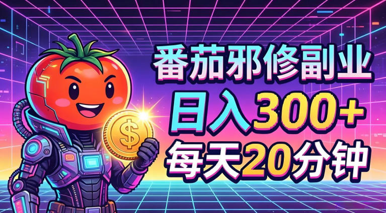 番茄小说撸金，日入300+，每天20分钟！五一必看，独家项目，副业小白友好，超级简单【揭秘】-西蒙学社