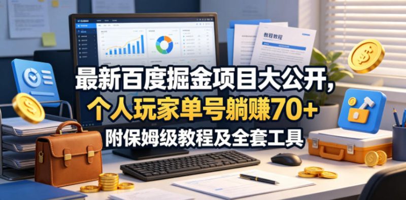 最新百度掘金项目大公开,个人玩家单号躺賺70+,附保姆级教程及全套工具【揭秘】-西蒙学社