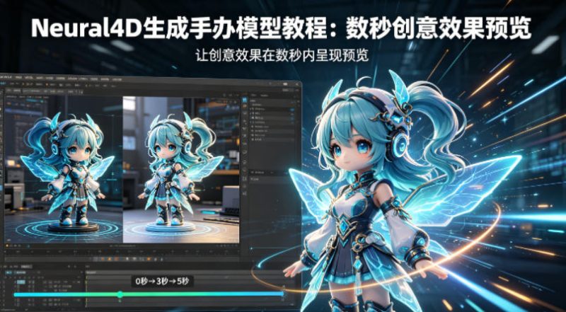 Neural4D生成手办模型教程，让创意效果在数秒内呈现预览-西蒙学社