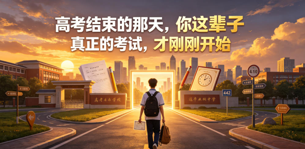 付费文章：高考结束的那天，你这辈子真正的考试，才刚刚开始-西蒙学社