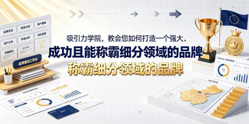 吸引力学院,教会您如何打造一个强大、成功且能称霸细分领域的品牌!【原创双语字幕】-西蒙学社