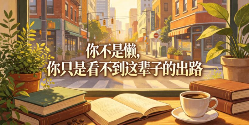 付费文章：你不是懒，你只是看不到这辈子的出路-西蒙学社
