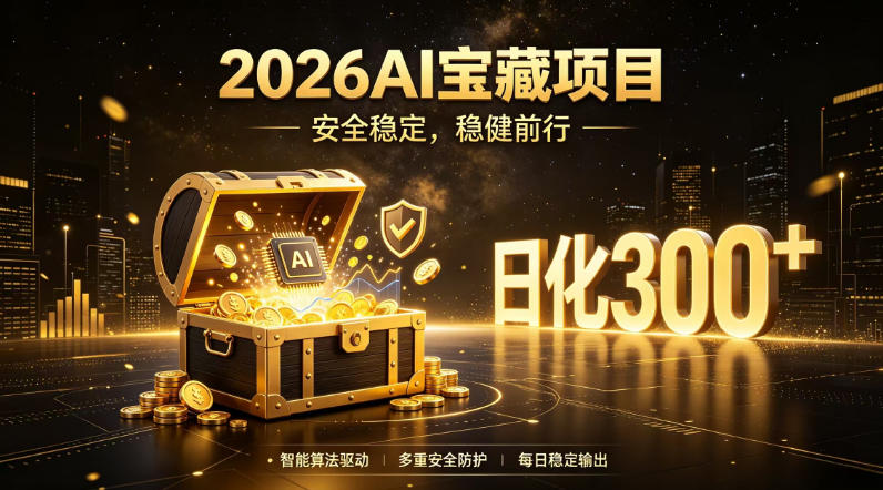 2026AI安全掘金项目,日化稳定300+,无需人为干预操作,当天见收益,操作简单【揭秘】-西蒙学社