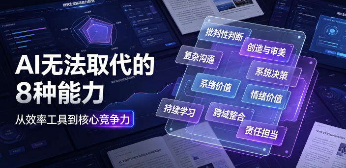 付费文章:AI无法取代的8种能力-西蒙学社