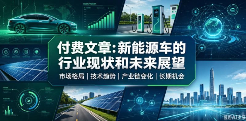 付费文章：新能原车的行业现状和未来展望-西蒙学社