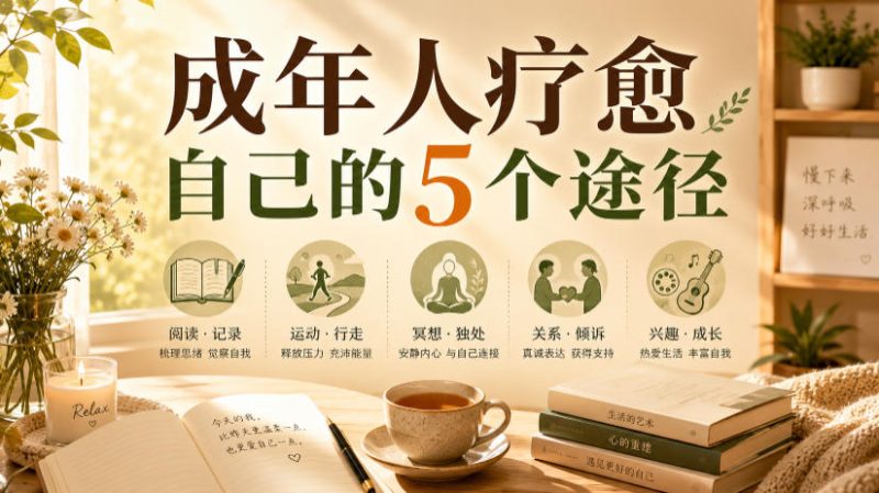 付费文章:成年人疗愈自己的5个途径-西蒙学社