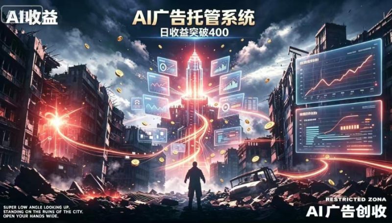 AI智能广告，全自动化运行，单日可达400+，小白新手0基础上手【揭秘】-西蒙学社