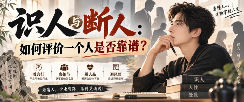 付费文章:识人与断人:如何评价一个人是否靠谱?-西蒙学社