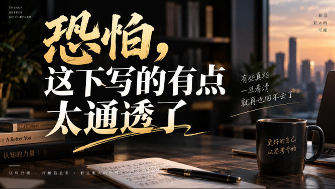灏泽叔最新付费文章：恐怕，这下写的有点太通透了-西蒙学社