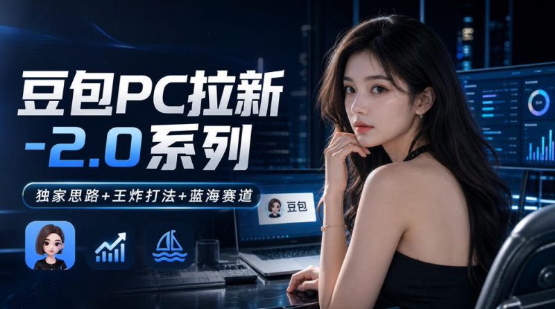 豆包PC拉新2.0系列-独家思路+王炸打法+蓝海赛道-西蒙学社