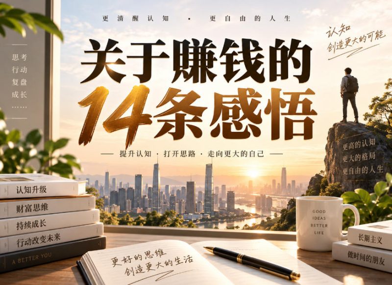付费文章：关于賺钱的14条感悟-西蒙学社