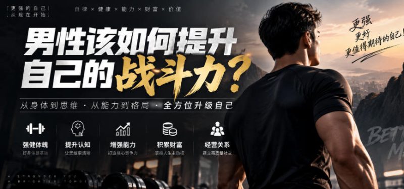 付费文章:男性该如何提升自己的战斗力?-西蒙学社