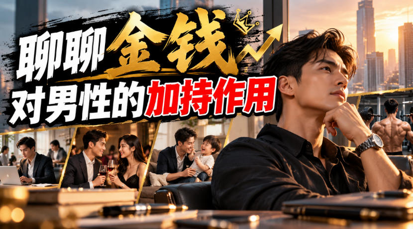 某公众号付费文章：聊聊金钱对男性的加持作用-西蒙学社
