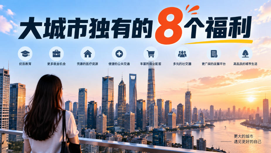 某公众号付费文章：大城市独有的8个福利-西蒙学社